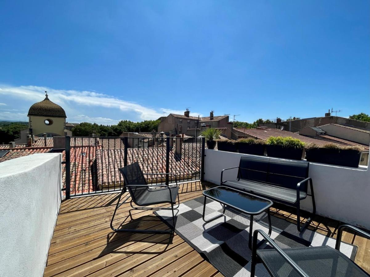 Rooftop N°38 - Rooms Et Studios - Vue Cite Medievale قرقشونه المظهر الخارجي الصورة