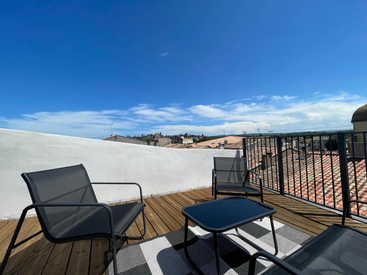 Rooftop N°38 - Rooms Et Studios - Vue Cite Medievale قرقشونه المظهر الخارجي الصورة